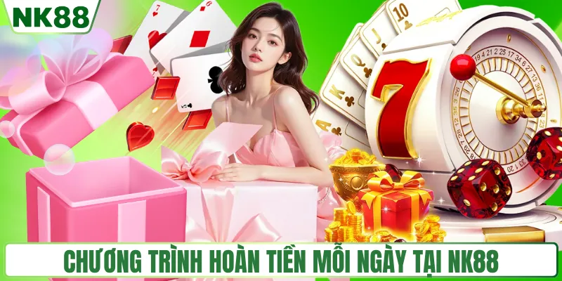 Chương trình hoàn tiền mỗi ngày tại NK88