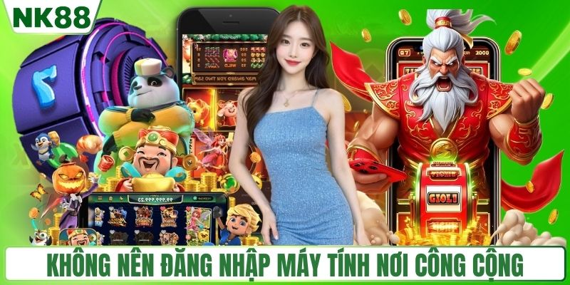 Không nên đăng nhập máy tính nơi công cộng